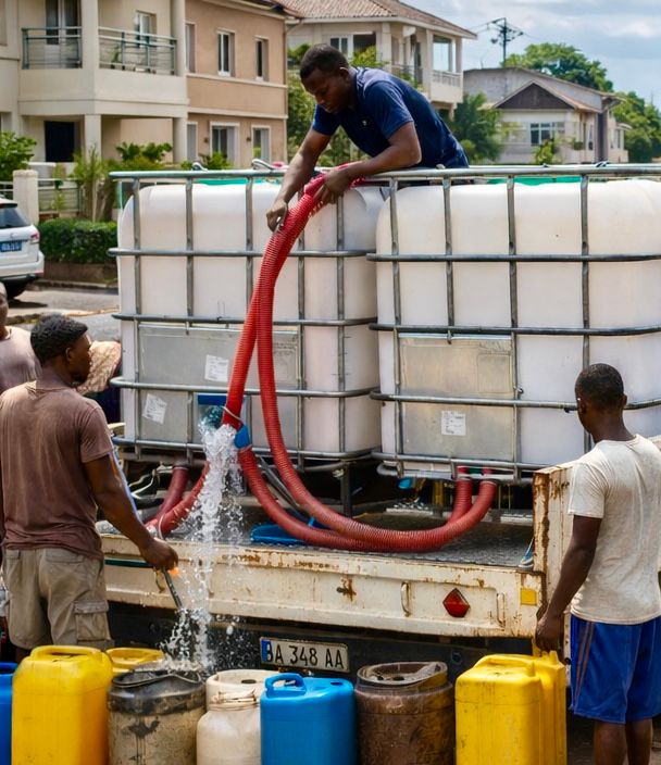 Gabon: la livraison d’une cuve d’eau désormais au prix de 3000 Fcfa