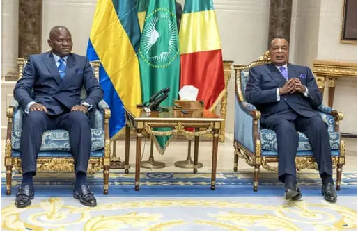 Gabon-Congo : Oligui Nguema reçu par le président Sassou-Nguesso