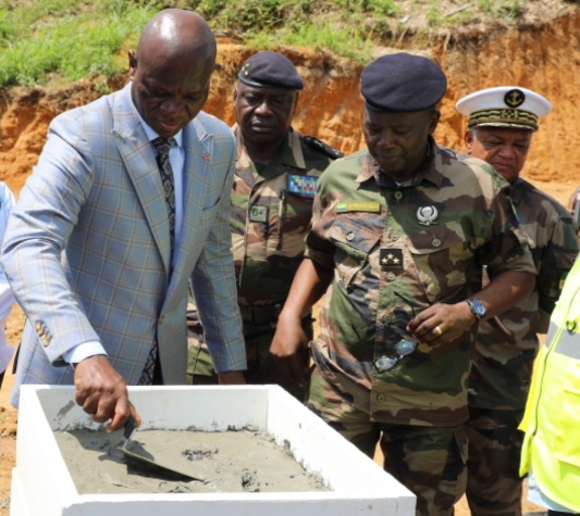 Gabon : les travaux du pont de la transition à Ebel-Abanga lancés