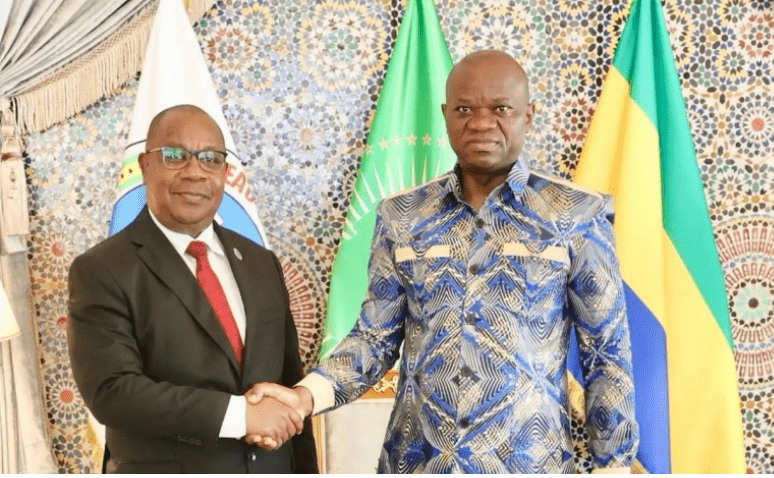 Coopération Gabon-CEEAC: Oligui Nguema échange avec le Dr Ezéchiel Nibigira