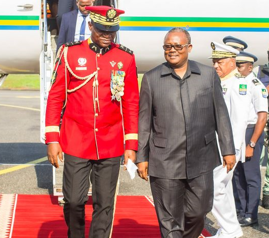 Gabon-Guinée-Bissau : Oligui Nguema reçoit le président Umaru  Sissoco