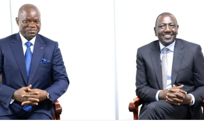  Oligui Nguema invité pour une visite de travail et d’amitié au Kenya