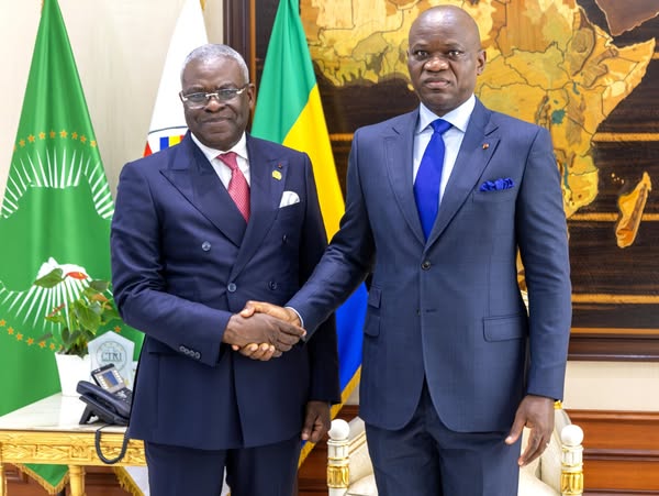 Oligui Nguema échange avec le premier ministre congolais