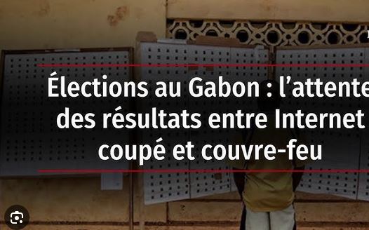 Gabon : instauration du couvre-feu au lendemain des élections