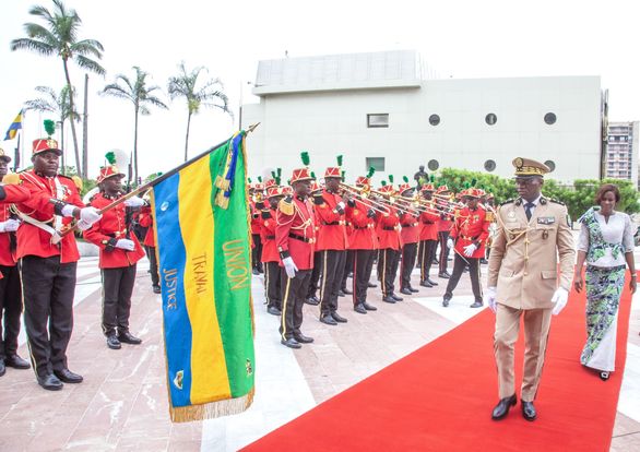 Gabon : Oligui Nguema arrivé à Port-Gentil