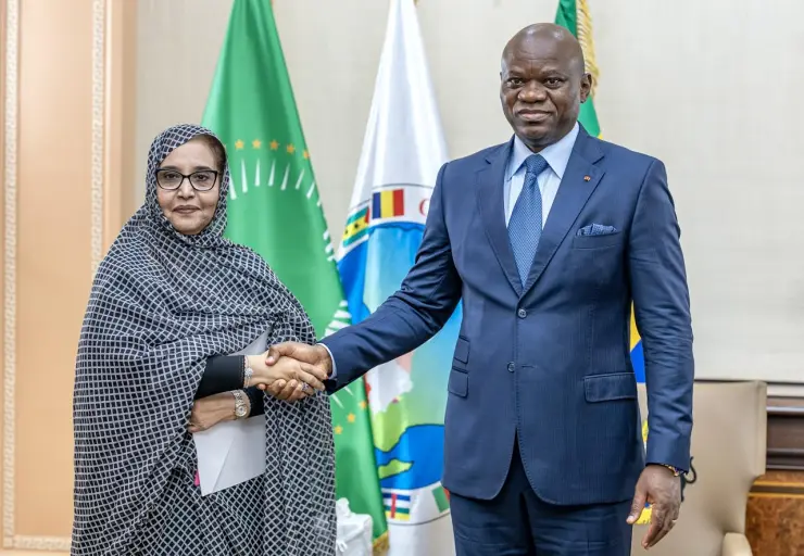 Gabon: La Mauritanie sollicite le soutien du Gabon pour son élection au secrétariat général de l’OIF