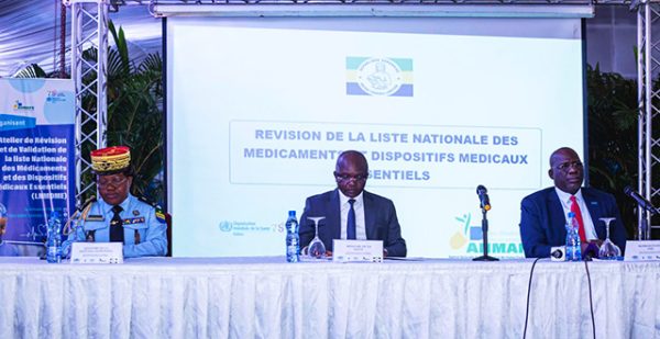 Un atelier sur la révision de la liste nationale des médicaments ouvert à Libreville