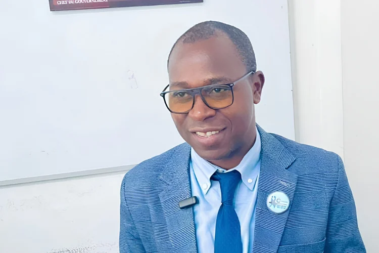 Hôpital Spécialisé de Nkembo: Bertin Wilfried Meba installé