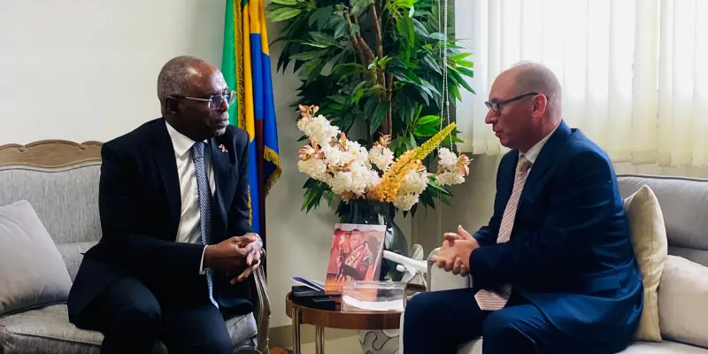 Gabon : François Ndong échange avec le nouveau représentant résidant du FMI