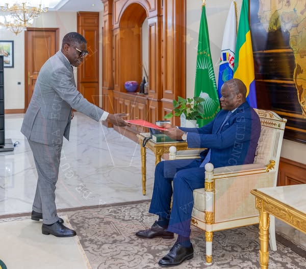 Oligui Nguema reçoit un message du président équato-guinéen